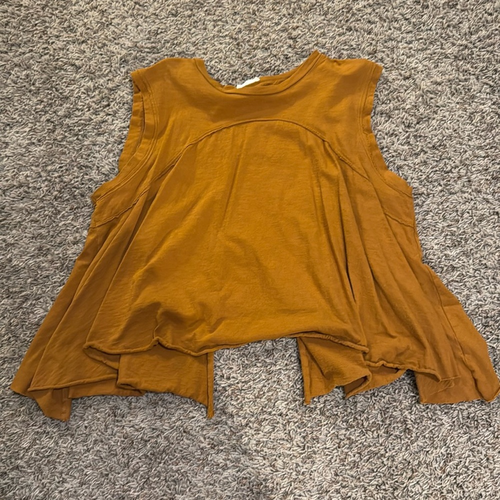 Deep Yellow Tank Top
